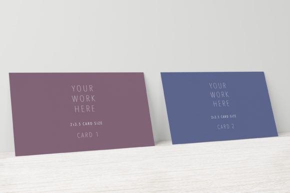 Business Card Mockup - 8 for Handmade Business