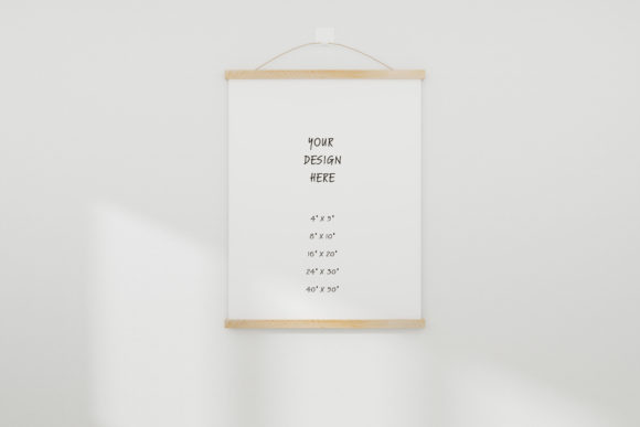 Canvas Frame Mockup 4 and Canvas Amp