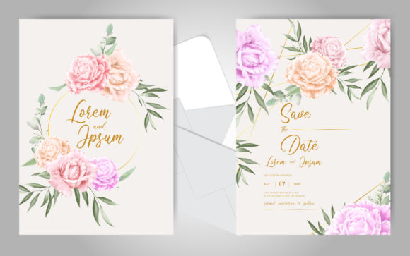 Editable Elegant Wedding Invitation Card