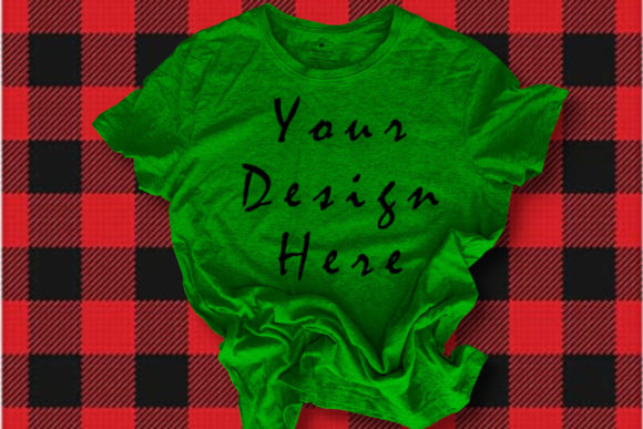 Mockups Green Tshirt, Buffalo Paid T-Shirts