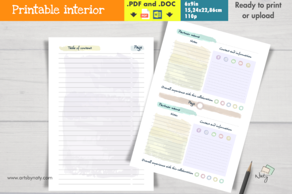 Partners and Collab Projects Organizer for Kdp Interiors