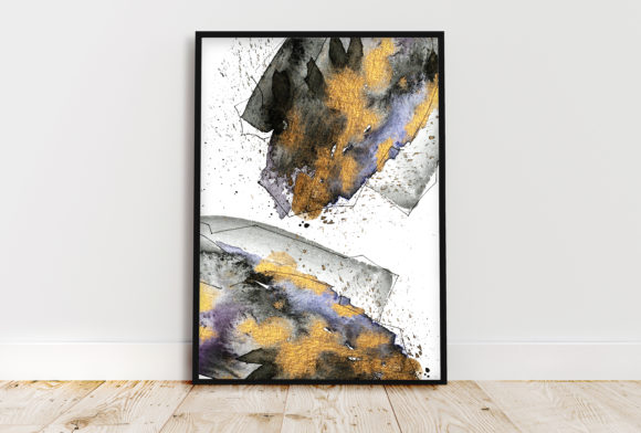 Wall Art Brush Mixed Media Art and Backgrounds