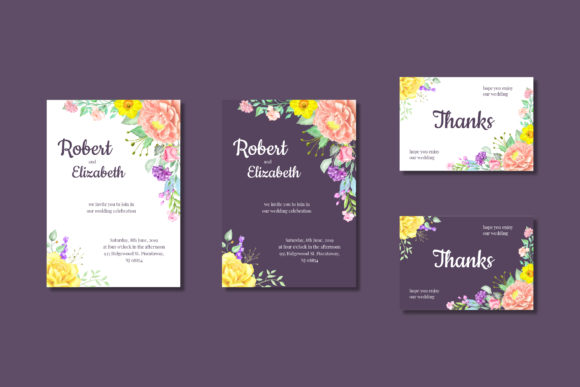 Wedding Invitation Vol.4 and Print Templates